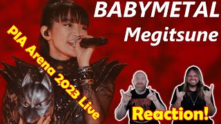 Musicians react to hearing Babymetal - Megitsune (PIA Arena 2023 Live) Eng Subs