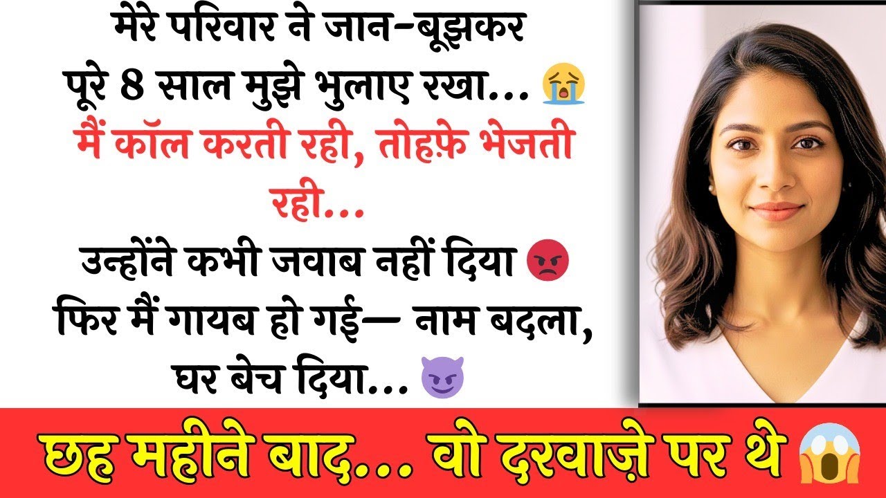 मेरे परिवार ने जानबूझकर मुझे 8 साल तक भुला दिया | तो मैंने अपना नाम बदल लिया और कभी वापस नहीं लौटा