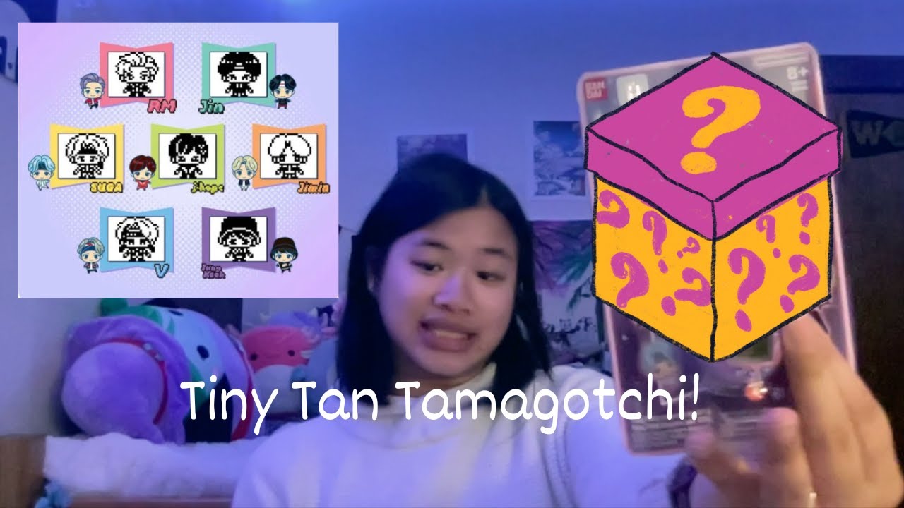 Unboxing and Testing the NEW Tiny Tan Tamagotchi!! - YouTube