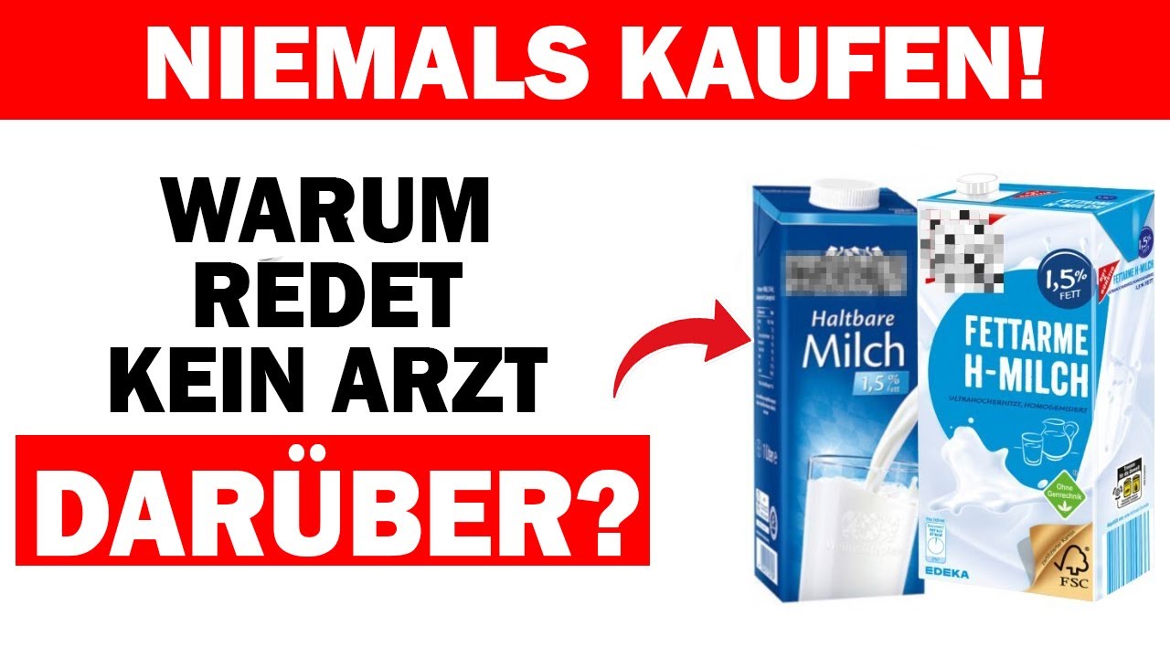 Werfen Sie diese Milchprodukte sofort weg. Sie sind äußerst schädlich für Ihre Gesundheit