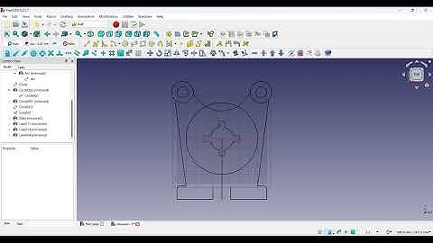 2D drawing in FreeCAD