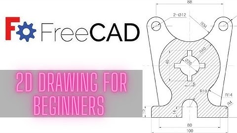 2D drawing in FreeCAD