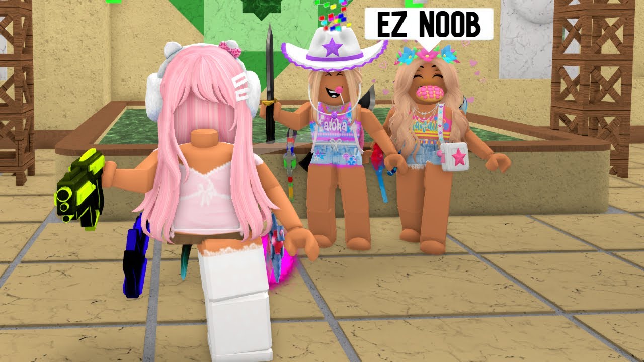 PLAYING MM2 AS A PREPPY.. (Roblox mm2) 