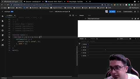 JavaScript Tutorial in Hindi | JavaScript Closures | Full course| Part -18