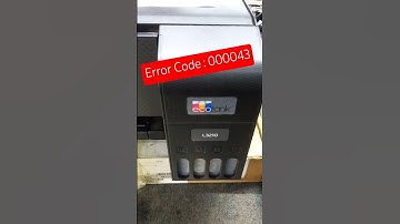 Epson L3210 printer Errror Code 000043 Solution. #epson