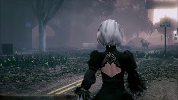 GTA V & NieR Automata "Everything that lives is designed to end." (Rockstar Editor)