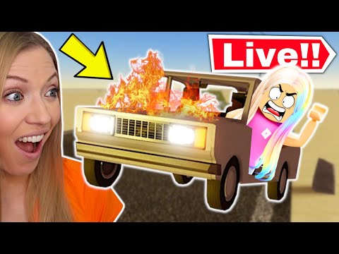 Going On A Dusty Road Trip In Roblox! (Live)
