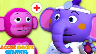 Hui Tabiyat Kharab 🤒 + Hindi Nursery Rhymes For Kids | @AccheBacheChannel