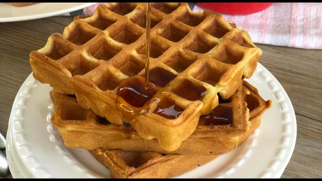 GAUFRES AUX BANANES PLANTAIN, FAIT MAISON