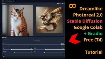 Dreamlike Photoreal 2.0 + Gradio - Stable Diffusion Google Colab Tutorial for Beginners