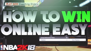NBA 2K18 How To Win EVERY ONLINE GAME Pro Tips: How To Do The 5 Out Offense