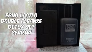 Erno Laszlo Double Cleanse Exfoliate &amp; Detox Set Review! | lusterings