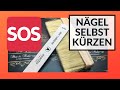 Mein Nagelstudio hat geschlossen! | Nägel selber kürzen