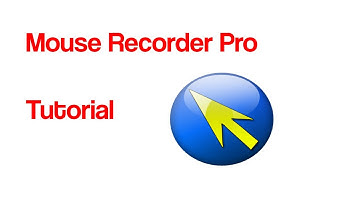 Mouse Recorder Pro Tutorial [1080p]
