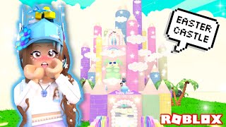 🐰 EASTER CASTLE 🏰 Build + egg hunt w/ Secret Beach - Pastel & Cute | Roblox Adopt me by Its SugarCoffee 3,082 views 2 years ago 6 minutes, 48 seconds