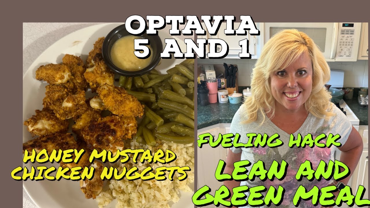 OPTAVIA 5 AND 1 PLAN // FUELING HACK+ LEAN AND GREEN MEAL!! HONEY ...