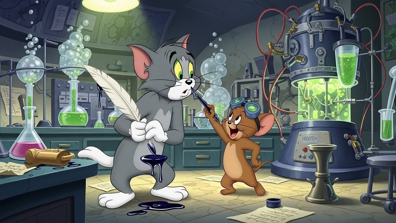 Tom & Jerry – Episode 66 “The Invisible Ink Incident”