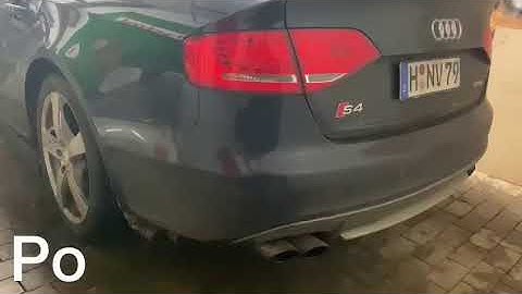 034 motorsport resonator delete and x-pipe b8 Audi s4
