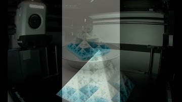 Bambu Labs X1-Carbon Time Lapse of Fractal Pyramids