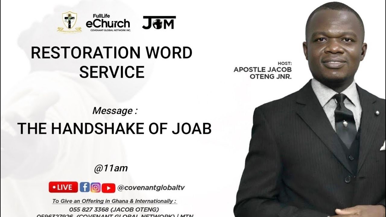 RESTORATION WORD SERVICE | @3PM | 22 - 03 -2026