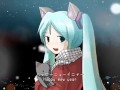 Hatsune mikua stray cat watched this years end and beginning  eng subpinocchiop