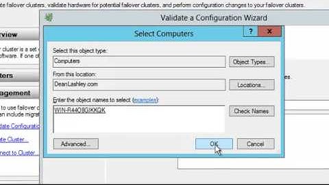 Validate a configuration wizard Lab