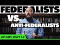Federalist Versus Anti-Federalist Debate on Government Power and Democracy