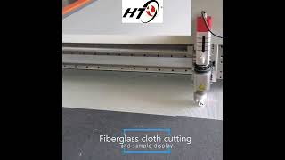 fiberglass fabric circular knife cnc cutting machine fiberglass fabric cutter