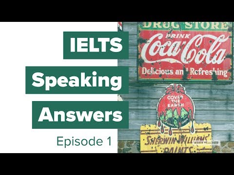 IELTS Speaking Answers - Episode 1 - Advertising