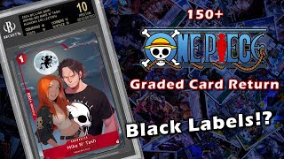 150+ Card Beckett Grading Return | Showcase, Stats, and Black Labels! | One Piece TCG