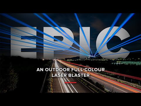 KVANT Epic outdoor laser projection system product video