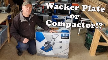 Scheppach HP1300S compactor unboxing & review
