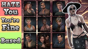 Ranking How Much I HATE You Based Off Your DBD Survivor Main