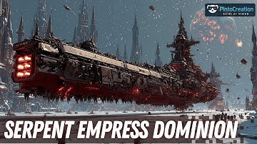 Sci-Fi: Serpent Empress Dominion — Imperial Parades 🐍 (AI Video Animation)