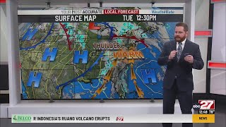 Dan's Tuesday Midday Forecast