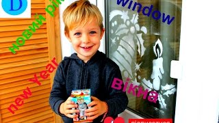 Новорічні прикраси на вікна / украшения окон на новый год / Трафареты на окна на Новый год 2017 Новорічні прикраси на вікна / украшения окон на новый год / Трафареты на окна на Новый год 2017