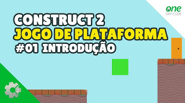 🎮 Como Criar Jogo De Plataforma (Baixar Construct 2 E Primeiros Passos) - Tutorial Construct 2 #01