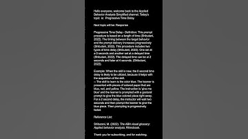 Unlocking Time Delays: The Ultimate ABA Therapy Hack!