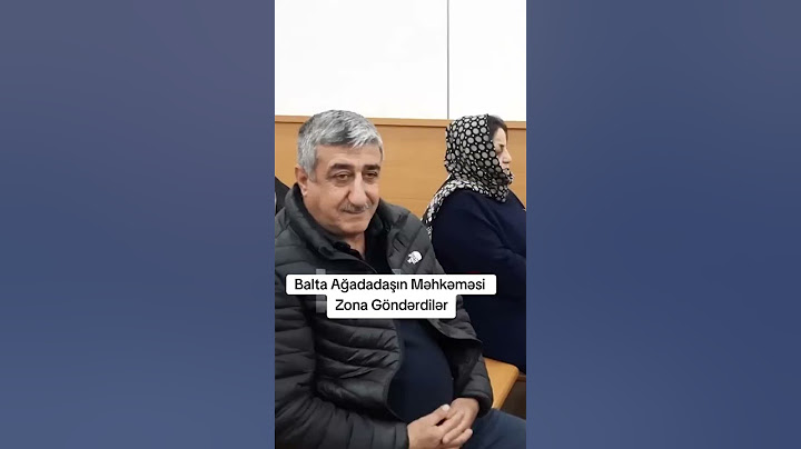 Ağadadaş Ağayev 'in BALTA məhkəməsi...