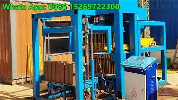 Clay interlock brick stacker for SYN5-5 100 ton hydraulic pressure automatic soil lego block machine