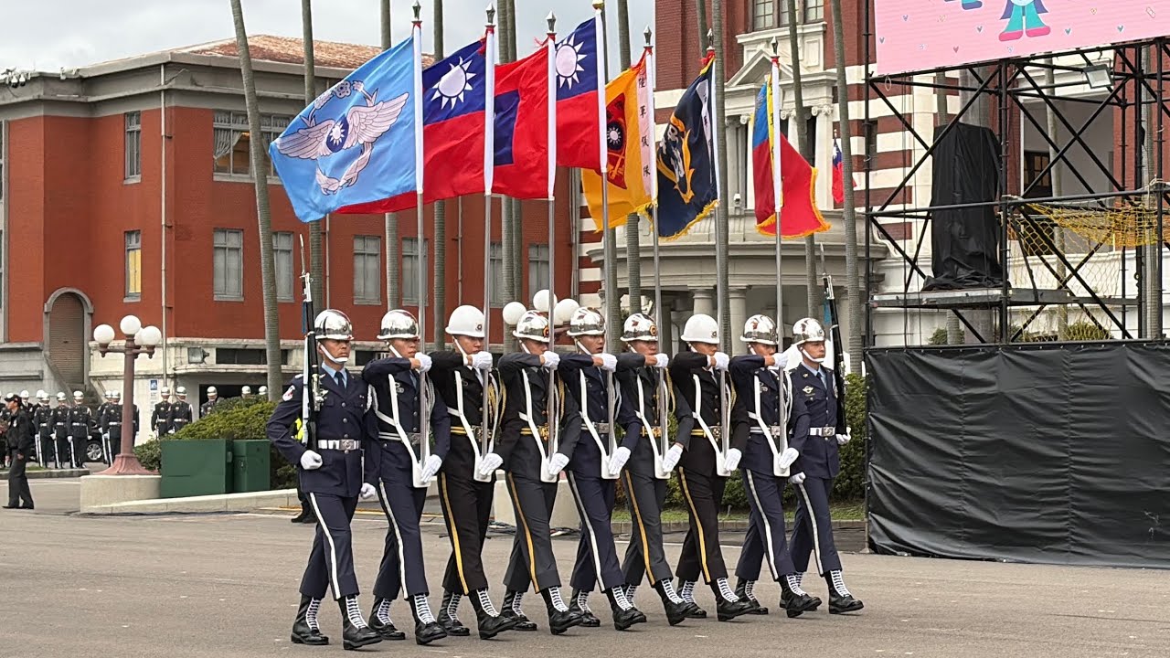 30.12.2025 中華民國115年元旦總統府『國防部示範樂隊暨三軍儀隊』府前廣場預演