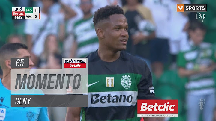 Geny Catamo acerta com estrondo no poste | Sporting - Vitória SC (Liga 24/25 #34)