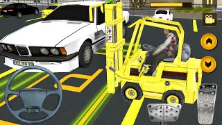 Real City Forklift Challenge - Construction Vehicles Parking Game | Android Gameplay screenshot 1