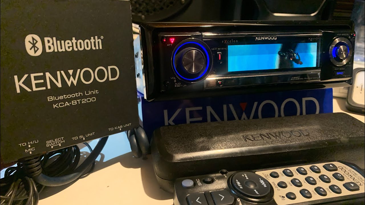 CD Player Kenwood Excelon XXV-01D 25th Anniversary + KCA-BT200