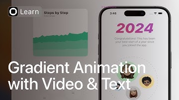 Using Composite to Create a Gradient Text Animation
