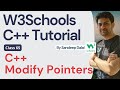 C++ Tutorial • C++ Modify Pointers • W3Schools • Object Oriented Programming using C++ Tutorial