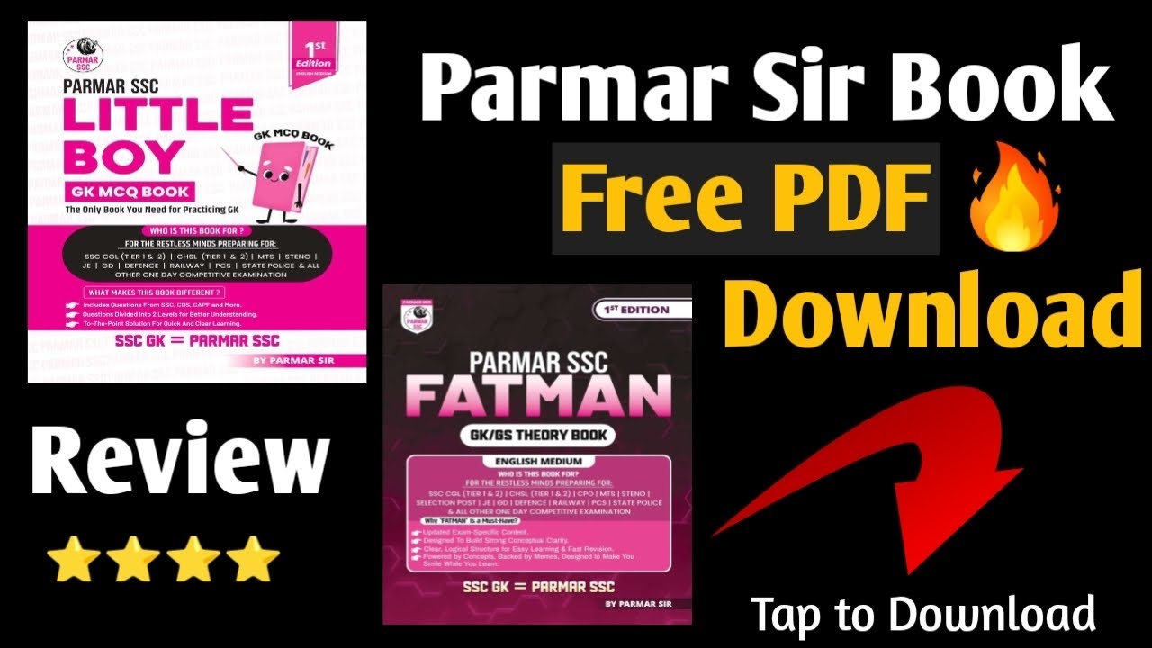 Parmar Sir Free Book Pdf | Little Boy | Fatman | Free Book PDF