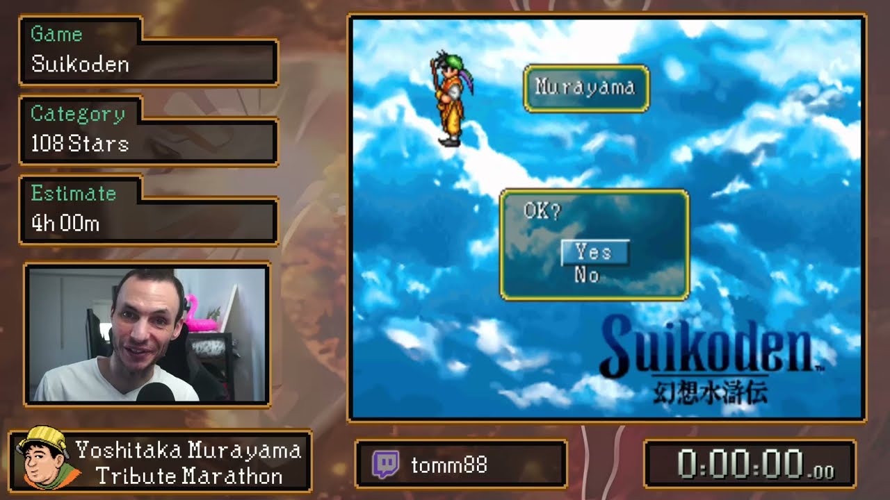 Murayama Tribute - Suikoden (108 Stars) by tomm88