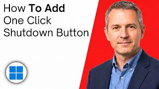 How To Add One Click Shutdown Button To Taskbar On Windows 11