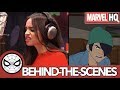 Sofia Carson VS Spidey! Marvel&#39;s Spider-Man (BEHIND-THE-SCENES) Sofia Carson Exclusive